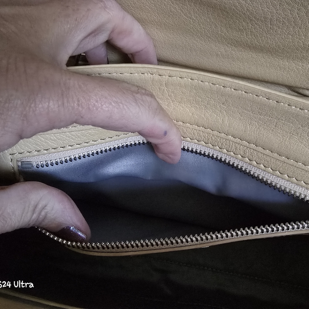 Michael Kors Collection Quinn Python/ Leather Top… - image 14